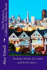 San Francisco, California Address Book