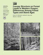 Canopy Structure on Forest Lands in Western Oregon