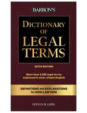 Dictionary of Legal Terms: Definitions and Explanations for Non-Lawyers