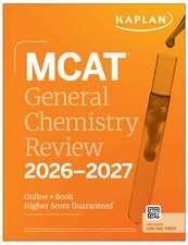 MCAT General Chemistry Review 2026-2027