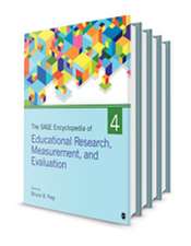 The SAGE Encyclopedia of Educational Research, Measurement, and Evaluation