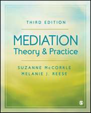 Mediation Theory and Practice