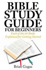 Bible Study Guide for Beginners