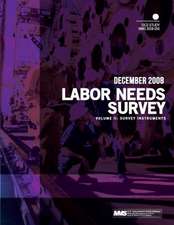 Labor Needs Survey Volume II