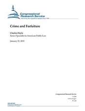 Crime and Forfeiture