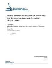 Federal Benefits and Services for People with Low Income