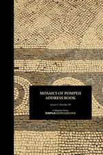 Mosaics of Pompeii Address Book