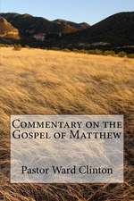 Commentary on the Gospel of Matthew