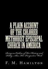 A Plain Account of the Colored Methodist Episcopal Church in America