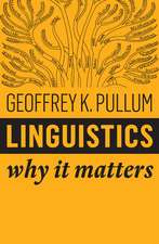 Linguistics – Why It Matters