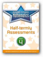 Rising Stars Mathematics Year 4 Half-Termly Assessments