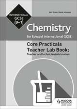 Edexcel International GCSE Chemistry Lab Teacher Book