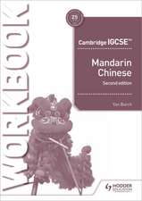 Cambridge IGCSE Mandarin Chinese Workbook Second Edition