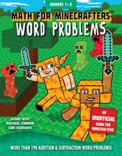 Math for Minecrafters Word Problems: Grades 1-2