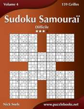 Sudoku Samourai - Difficile - Volume 4 - 159 Grilles