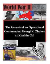 The Genesis of an Operational Commander