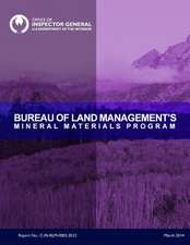 Bureau of Land Management Mineral Materials Program