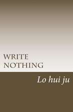 Write Nothing