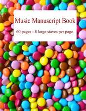 Music Manuscript Book