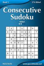 Consecutive Sudoku - Mittel - Band 3 - 276 Ratsel