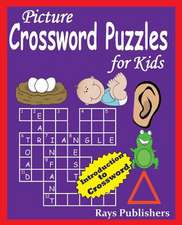 Picture Crossword Puzzles for Kids