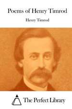 Poems of Henry Timrod