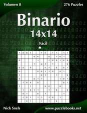 Binario 14x14 - Facil - Volumen 8 - 276 Puzzles