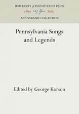 Pennsylvainia Songs and Legends