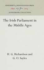 The Irish Parliament in the Middle Ages