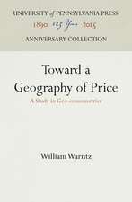 Toward a Geography of Price – A Study in Geo–econometrics