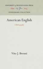 American English – A Bibliography