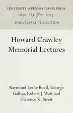 Howard Crawley Memorial Lectures