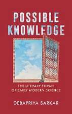 Possible Knowledge – The Literary Forms of Early Modern Science