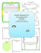 Graphic Organizers for a Long Way from Chicago