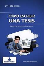 Como Escribir Una Tesis