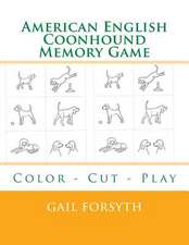 American English Coonhound Memory Game