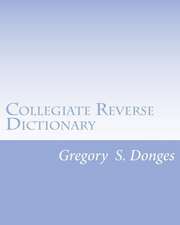 Collegiate Reverse Dictionary