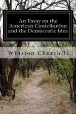 An Essay on the American Contribution and the Democratic Idea