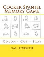 Cocker Spaniel Memory Game