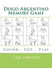 Dogo Argentino Memory Game