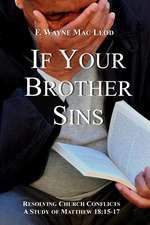 If Your Brother Sins