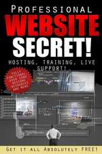 The Professional Website Secret