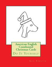 American English Coonhound Christmas Cards