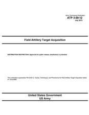 Army Techniques Publication Atp 3-09.12 Field Artillery Target Acquisition July 2015