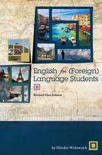 English for (Foreign) Language Students