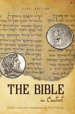 The Bible in Context