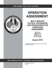 Multi-Service Tactics, Techniques, and Procedures for Operation Assessment Atp 5-0.3 McRp 5-1c Nttp 5-01.3 Afttp 3-2.87 August 2015