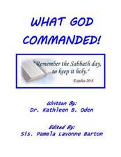 What God Commanded!