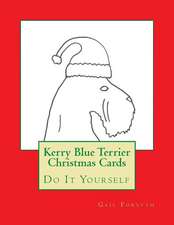 Kerry Blue Terrier Christmas Cards