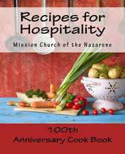 Recipes for Hospitality